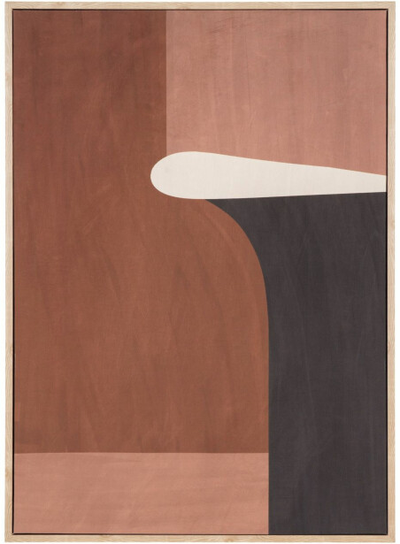 Canvastaulu House Nordic Cape Town No.2, 50x70cm, ruskea/beige