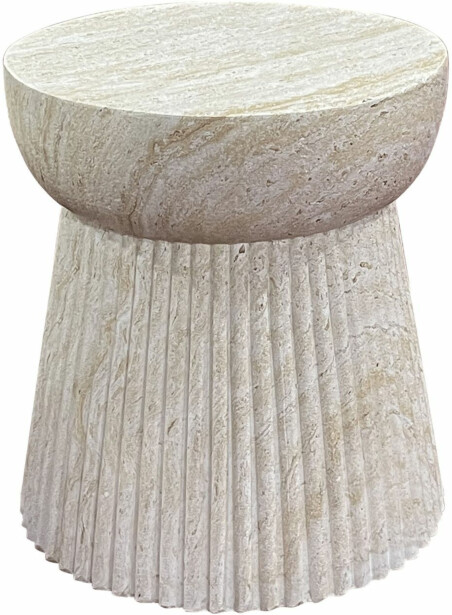 Sivupöytä House Nordic Bonn, ø37x43cm, beige