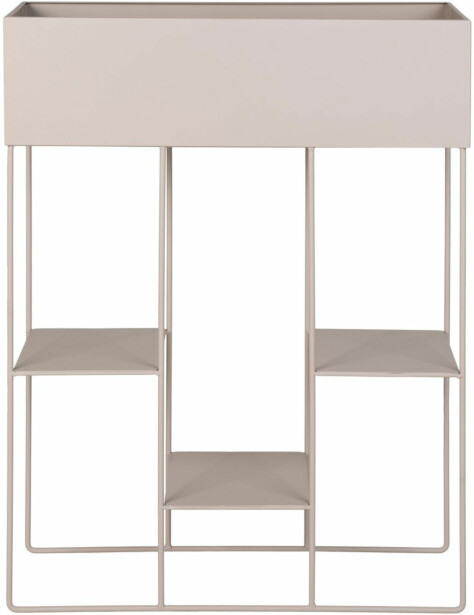 Kukkalaatikko House Nordic Rabo, 25x60x80cm, teräs, hiekka