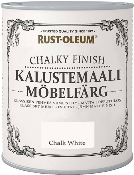 Kalustemaali Rust-Oleum Chalky Finish, 750ml, eri värivaihtoehtoja