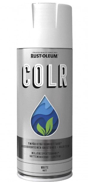 Spraymaali Rust-Oleum COLR, matta, 400ml, eri värivaihtoehtoja