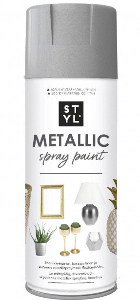 Metalliefektimaali Rust-Oleum STYL, 400ml, eri värivaihtoehtoja