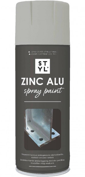 Spraypintamaali sinkki-alu Rust-Oleum STYL, 400ml