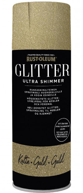 Glittermaali spray Rust-Oleum Ultra Shimmer, 400ml, eri värivaihtoehtoja