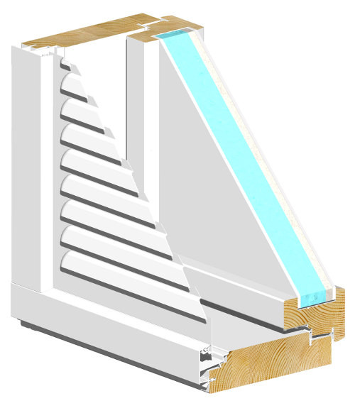 Tuuletusluukku HR-Ikkunat, TLU-MSEAL 3x12