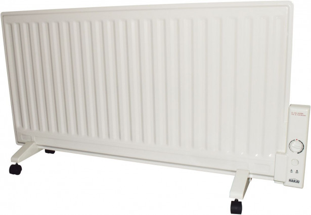 Sähköpatteri Harju, 1000W, 550x1120mm, öljytäytteinen, litteä