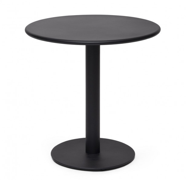 Pöytä Näsby, Ø70cm, musta