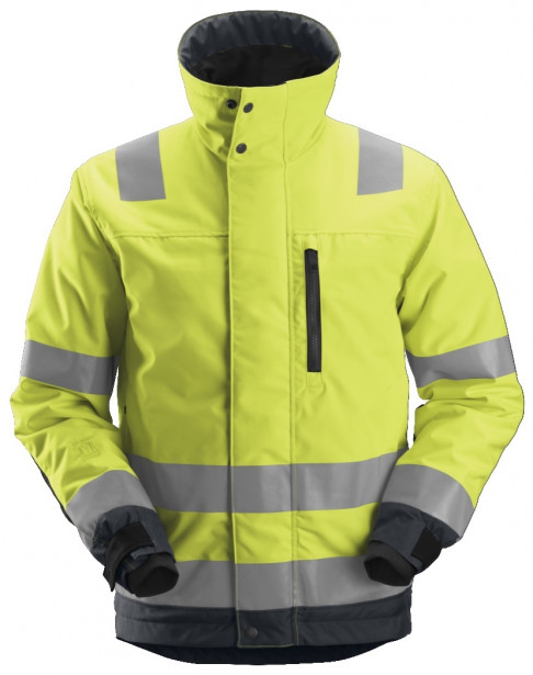 Huomiotalvitakki Snickers Workwear AllroundWork 37.5 1130, keltainen