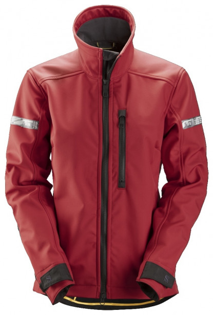 Naisten softshell-takki Snickers Workwear 1207, punainen