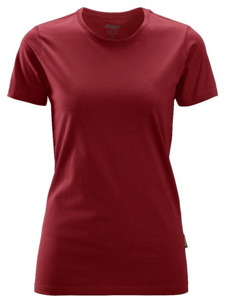 Naisten t-paita Snickers Workwear 2516, punainen