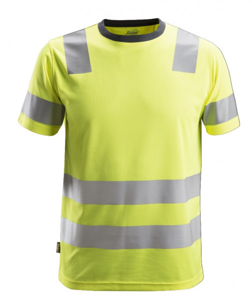 Huomiopaita Snickers Workwear AllroundWork 2530, LK 2, keltainen