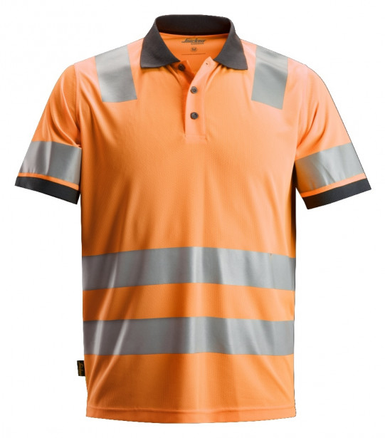 Huomiopikeepaita Snickers Workwear AllroundWork 2730, LK 2, oranssi