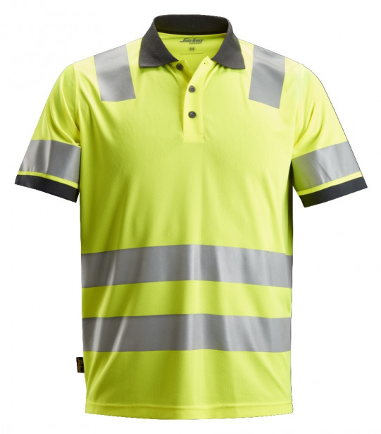 Huomiopikeepaita Snickers Workwear AllroundWork 2730, LK 2, keltainen