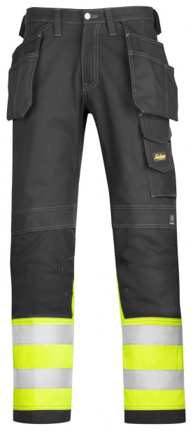 Huomiotyöhousut Snickers Workwear 3235, lk 1, puuvilla