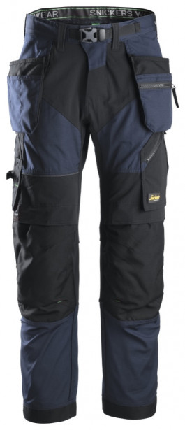 Työhousut Snickers Workwear FlexiWork+ 6902, navy