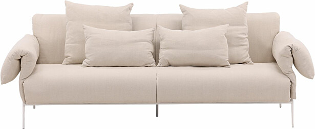 Sohva Huoku Öckerö, 3-istuttava, leveys 237cm, beige