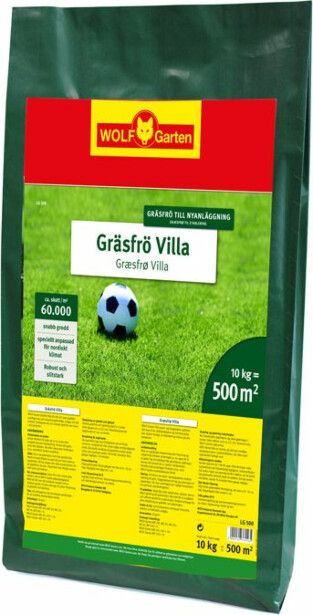 Nurmikonsiemenet WOLF-Garten Villaseos 10kg