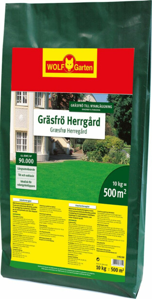 Nurmikonsiemenet WOLF-Garten L-HG 500 Herrgård 500 m²