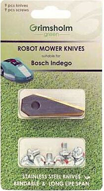 Terä Grimsholm Bosch Indego -robottileikkuriin 9kpl