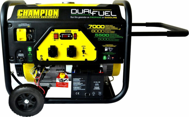 Generaattori Champion CPG7500E2 7 kW 1-vaihe Dual Fuel