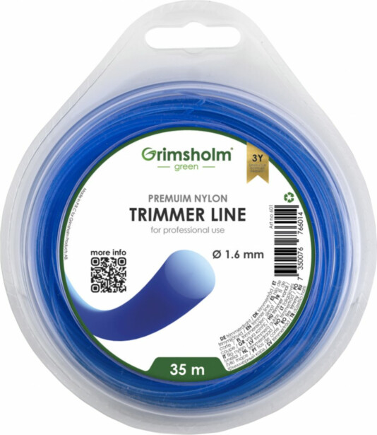Trimmerisiima Grimsholm pyöreä sininen 1.6mm 35m