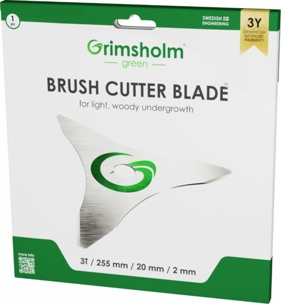 Raivaussahan terä Grimsholm 255/20/2.0mm