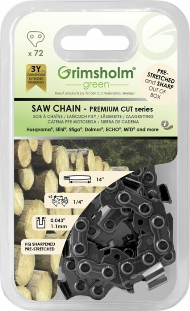 Moottorisahan ketju Grimsholm 14