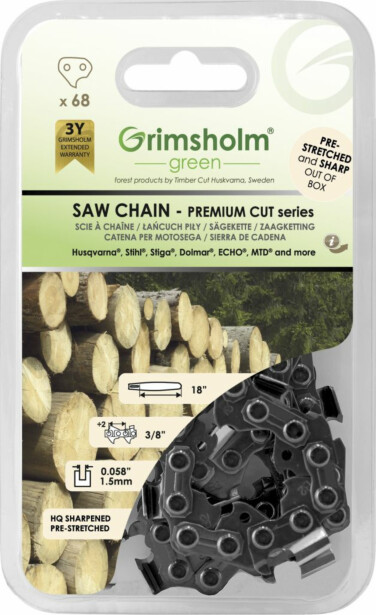 Moottorisahan ketju Grimsholm 18