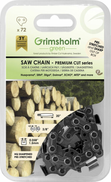 Moottorisahan ketju Grimsholm 20