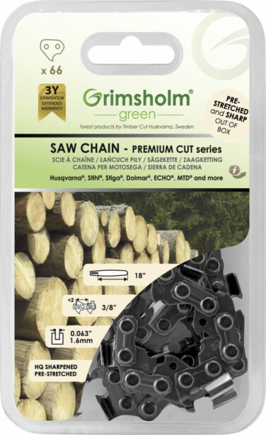 Moottorisahan ketju Grimsholm 18