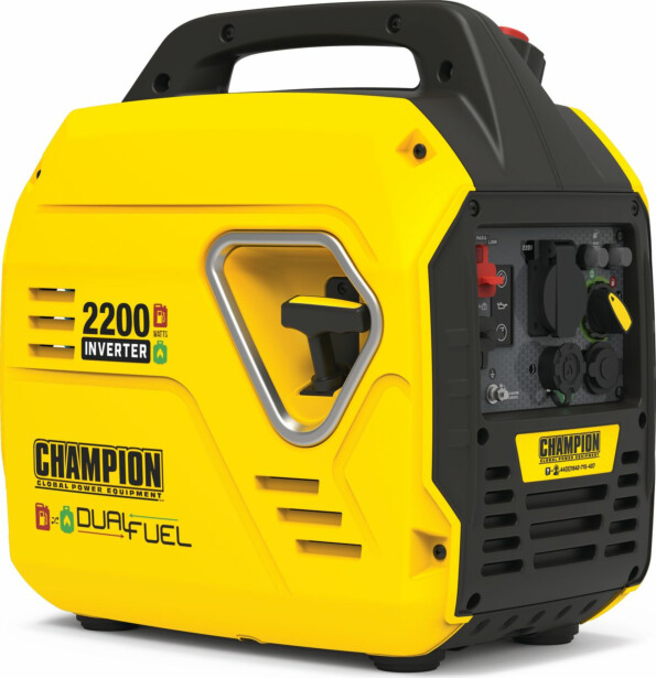 Invertterigeneraattori Champion 2200 W Dual Fuel The Mighty Atom