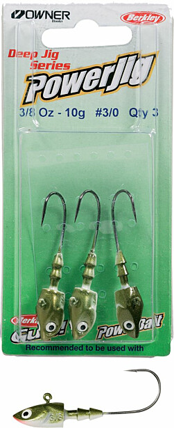 Jigipäät Berkley Deep 14g #3/0 3kpl