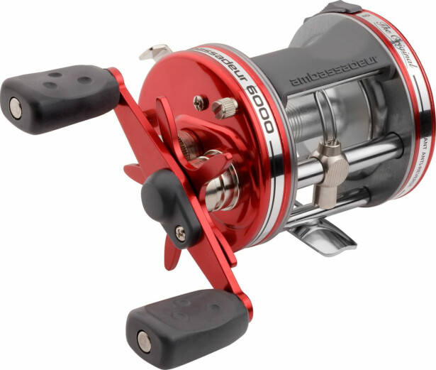 Hyrräkela Abugarcia Ambassadeur 6000 Classic punainen