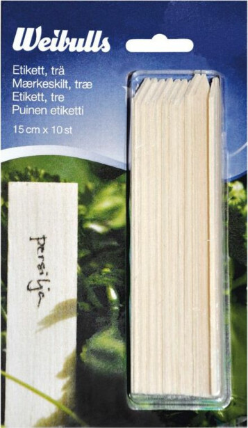 Etiketti Weibulls 15cm puu 10kpl
