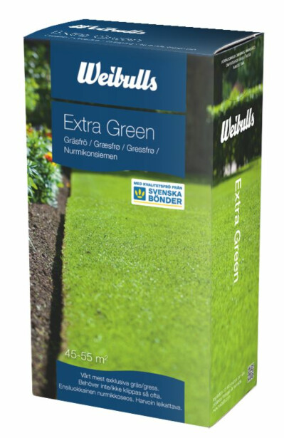 Nurmikonsiemenet Weibulls Extragreen 1kg