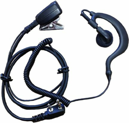 Miniheadset Genzo Pro kulmaliittimellä -B-