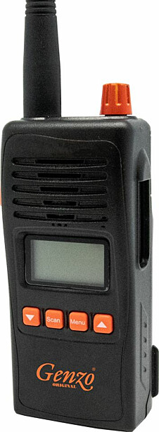 Radiopuhelin Genzo Royal 155 MHz XTM musta/oranssi