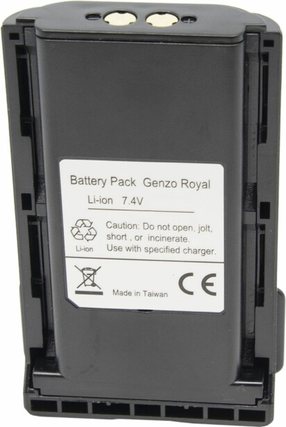 Alkuperäisakku Genzo Royal 3400 mAh
