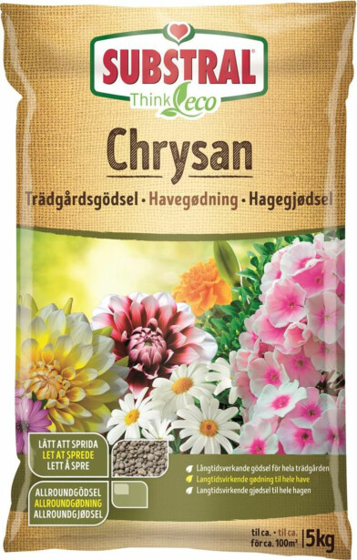 Puutarhalannoite Substral Chrysan 5kg