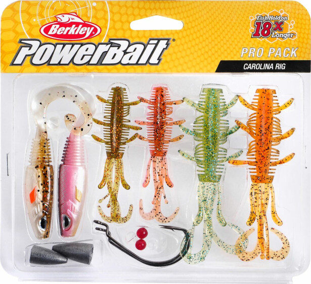 Viehesarja Berkley Pro Pack Carolina Rig