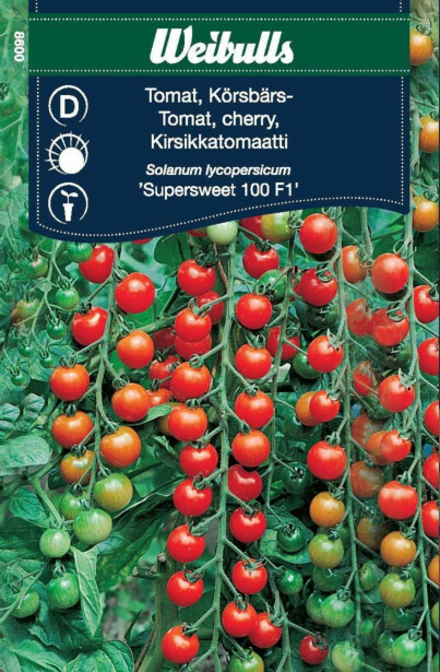 Kirsikkatomaatti Weibulls Frö