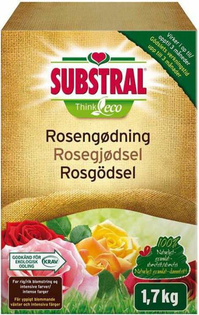 Ruusulannoite Substral 1.7kg
