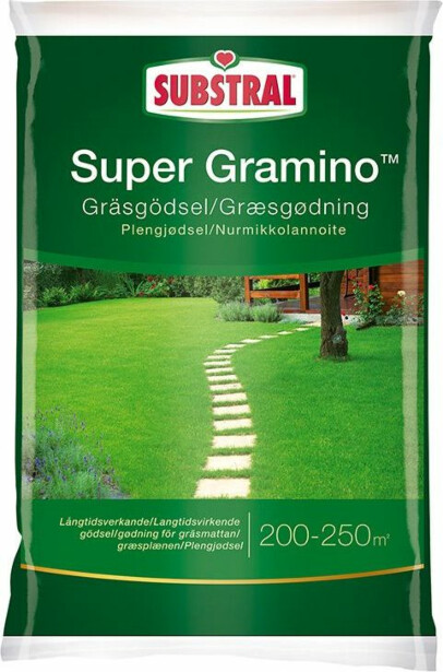 Supergramino Nurmikkolannoite Substral 6.5kg 200-250 m²