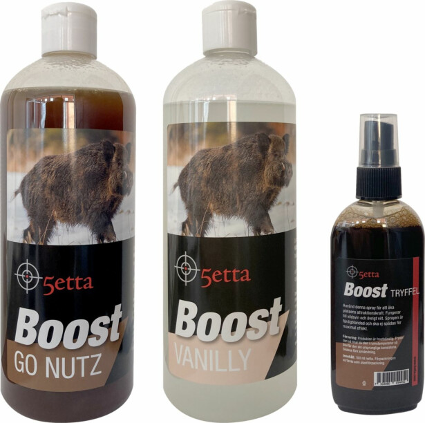 Houkutusaine 5etta 3-pack Vanilja,go Nutz & Tryffeli