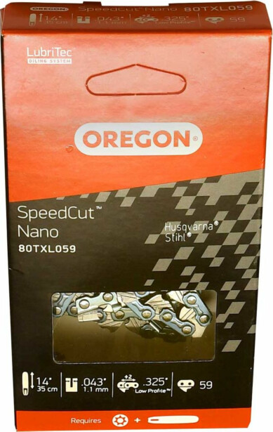 Ketju Oregon 80TXL 14 tuumaa 1.1 Speedcut Nano 0.325