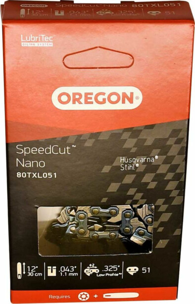 Ketju Oregon 80TXL 12 tuumaa 1.1 Speedcut Nano 0.325