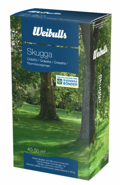 Nurmikonsiemenet Weibulls skuggagräs 1kg