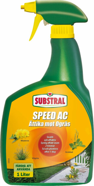Rikkakasvien hävittäjä Weibulls Substral Etikka 1l spraypullo