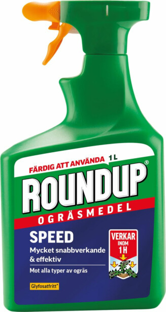 Rikkakasvien torjunta Weibulls Roundup Speed 1l spraypullo