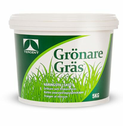 Nurmikkolannoite Tergent Vihreämpi nurmikko plus 5kg